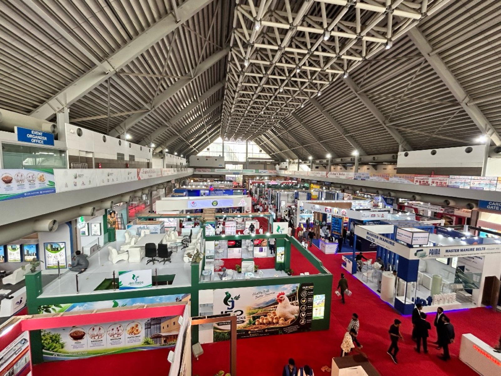 Exhibition hall at Expo Centre Lahore during IPEX EXPO 2026