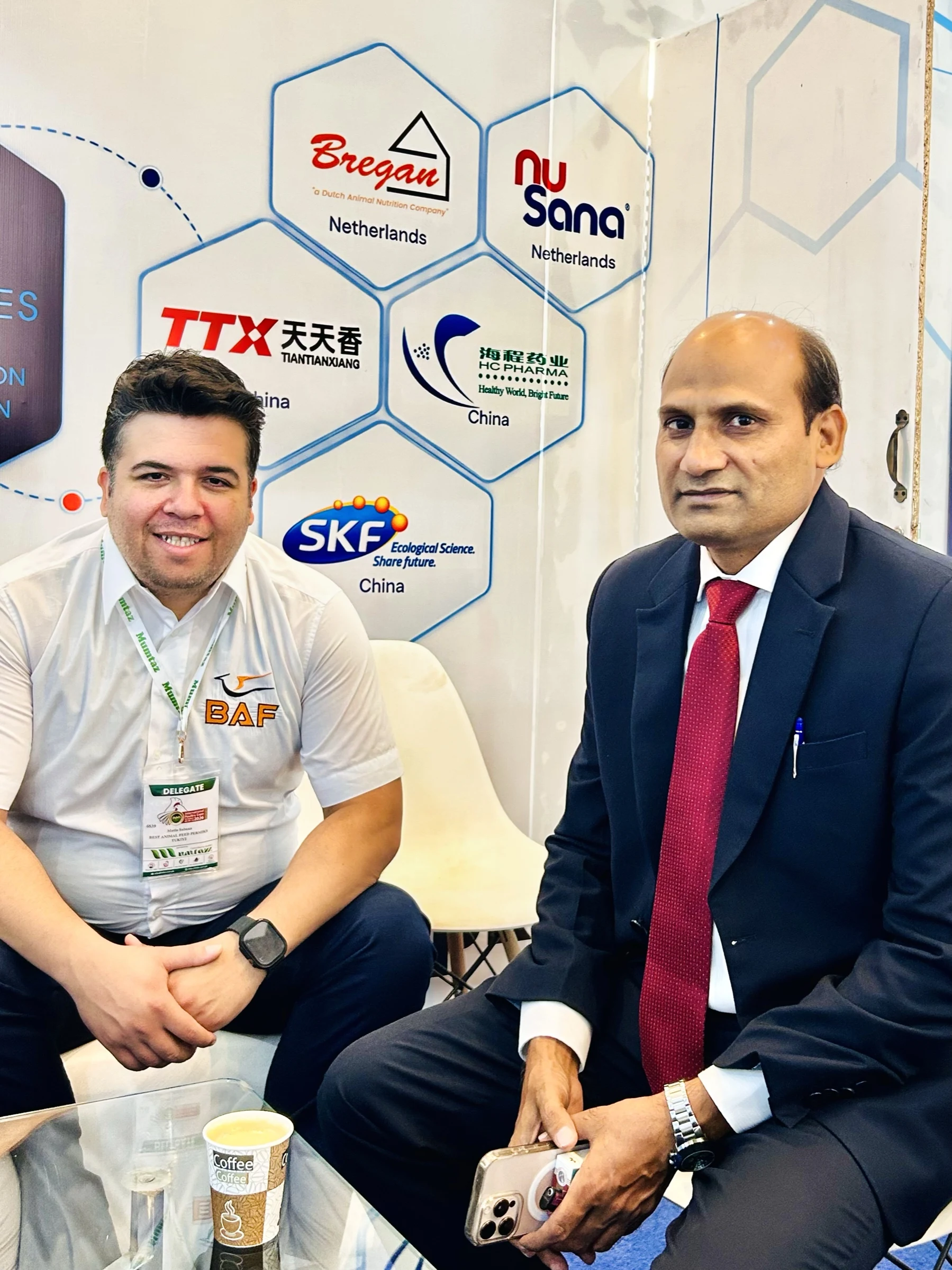 Seated booth conversation during IPEX EXPO 2026 Day 01 at Additec Enterprises