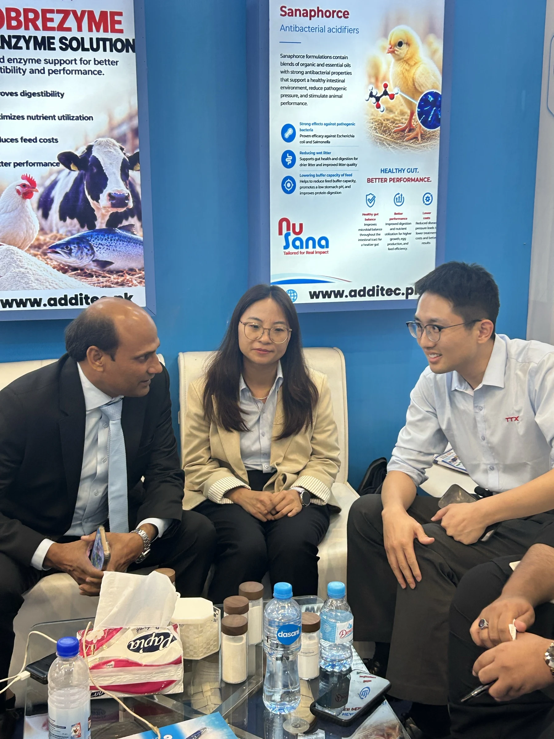 Booth meeting at Additec Enterprises during IPEX EXPO 2026 Day 02
