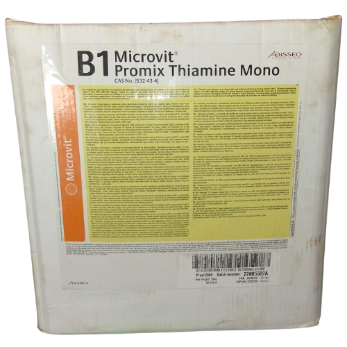 Vitamin B1 Mono product packaging by Adisseo