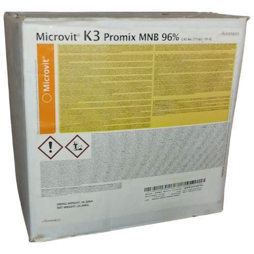 Vitamin K3 MNB 96% product packaging by Adisseo