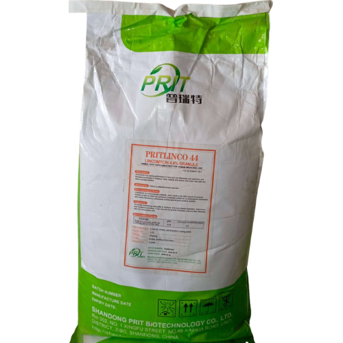 Lincomycin Premix product packaging by Shandong Prit Biotechnology Co., Ltd.